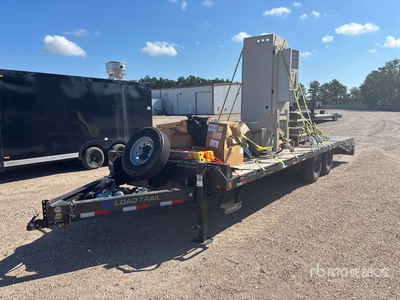 2024 Load Trail 24 ft T/A Equipment Trailer