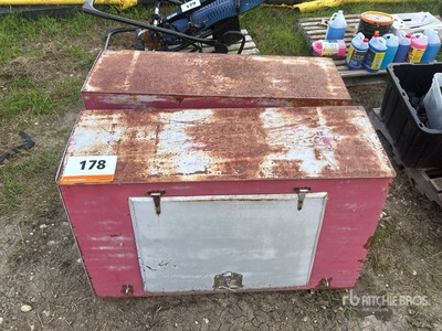 Quantity of Welding Rods, Mask & Tool Box