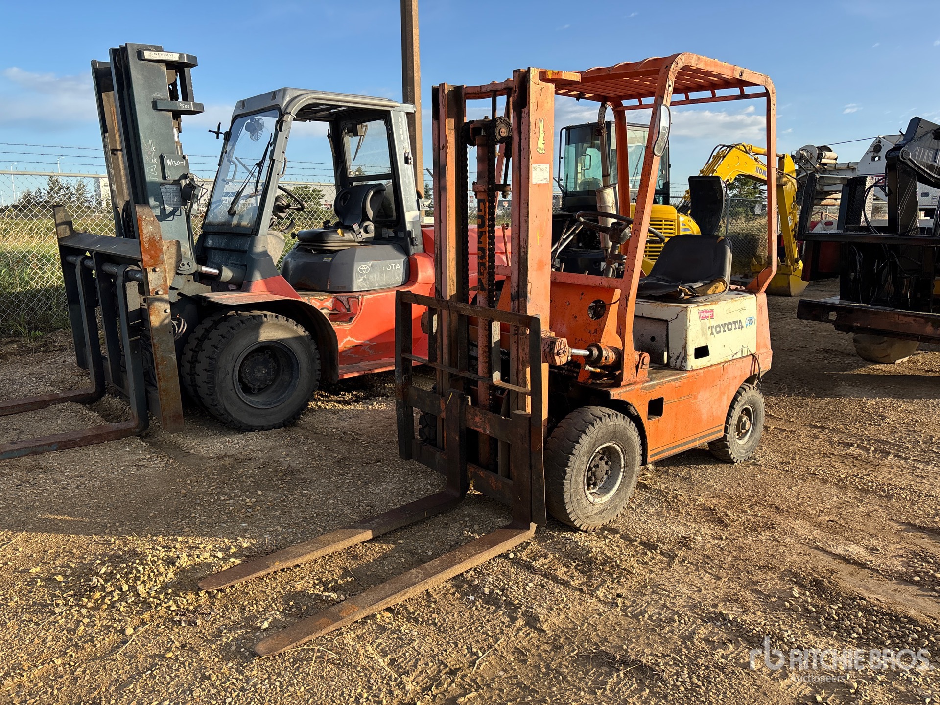 Toyota Pneumatic Tire Forklift (Inoperable)