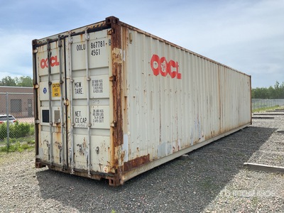 2008 40 ft High Cube Storage Container