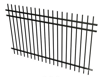 Quantity of 8 ft x 5 ft Powder Coated Zaun (Unused)