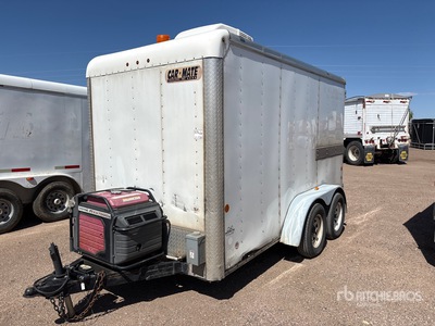 2017 Carmate 12 ft T/A Utility Trailer
