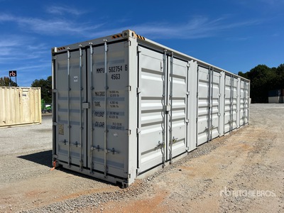 2026 40 ft High Cube Multi-Door Storage Container