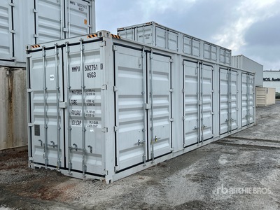 2026 40 ft High Cube Multi-Door Storage Container