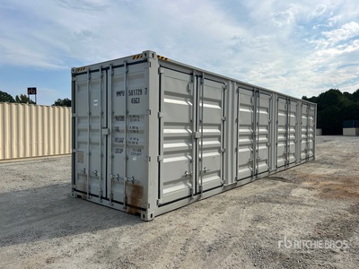 2026 40 ft High Cube Multi-Door Storage Container