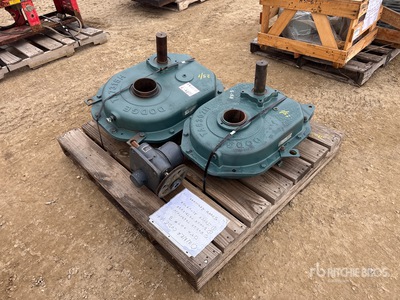 Quantity of (3) Dodge Gear Reduction Units c/o TA6307H25 and TA7315H25 Shaft Mounted Joyce Actuator