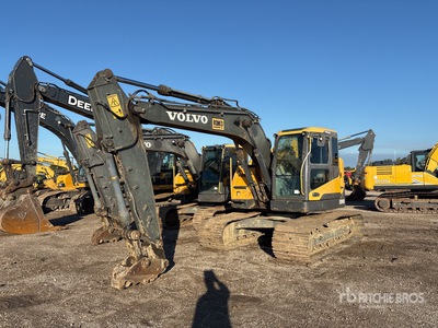 2014 Volvo ECR 145DL Excavatrice sur chenilles