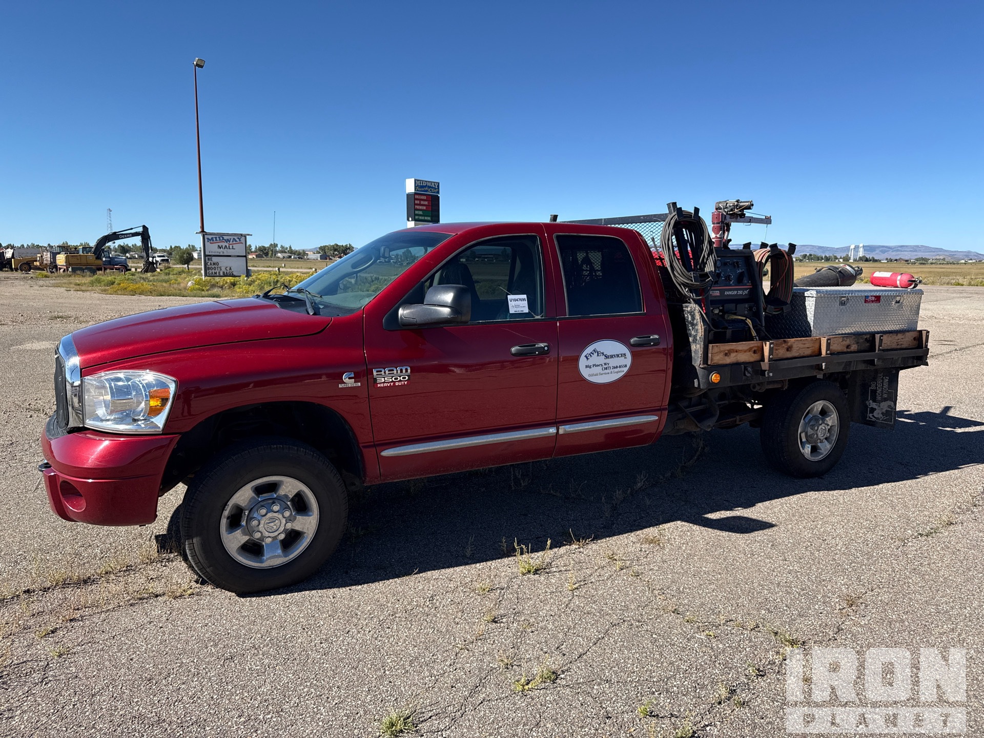 2007 Dodge Ram 3500 Camion de soldadura