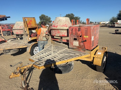 1992 Essix Portable Concrete Mixer