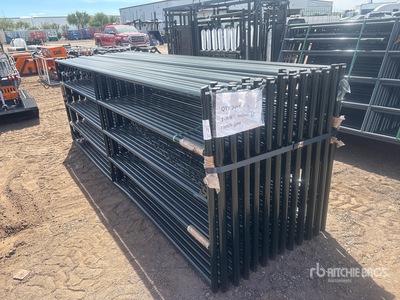 Quantity of (24) 2026 RanchMaster RWL120 12 ft Ranch Panneau pour bétail (Unused)