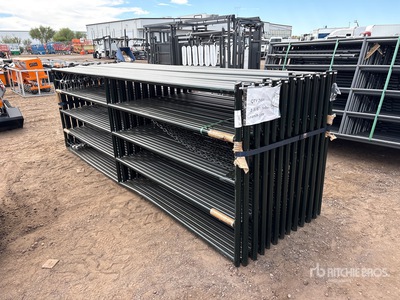 Quantity of (24) 2026 RanchMaster RWL120 12 ft Ranch Livestock Panel (Unused)