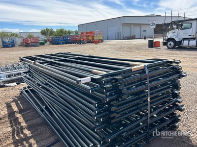 Quantity of (24) 2026 RanchMaster MCM12 12 ft Ranch Portail pour bétail (Unused)