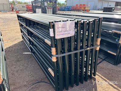 Quantity of (16) 2026 RanchMaster RGMG120 12 ft Magnum Ranch Portail pour bétail (Unused)