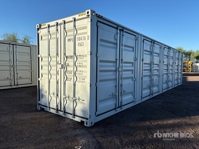 2026 40 ft High Cube Multi-Door Storage Container
