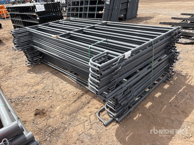 Quantity of (26) 2026 RanchMaster WL96 9 ft 6 in x 5 ft Ranch Livestock Panel (Unused)