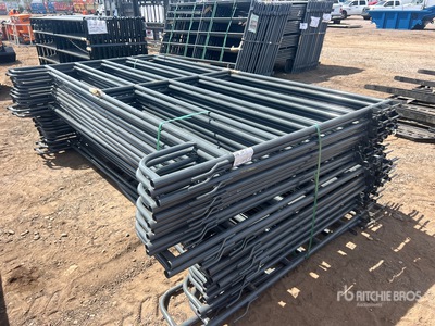 Quantity of (26) 2026 RanchMaster WL96 9 ft 6 in x 5 ft Ranch Livestock Panel (Unused)