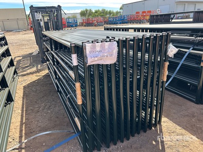 Quantity of (24) 2026 RanchMaster MDWL96 9 ft 6 in Ranch Panneau pour bétail (Unused)