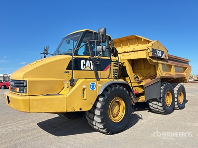 2007 Cat 730 Ejector Articulated Dump Truck