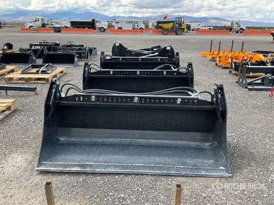 2026 GIYI GY-KH72 Multi-Purpose Skid Steer Bucket (Unused)
