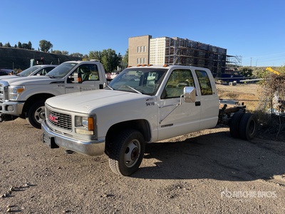 1998 GMC Sierra 3500 4x2 Extended Cab Cab & Chassis