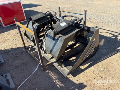 2026 GIYI GY-HWG72 72 in Hollow Wood Grappler Skid Steer Grapple Bucket (Unused)