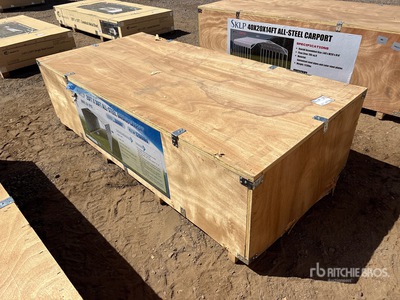 2026 SKLP SK-ZP20 20 ft x 30 ft All-Steel Cochera (Unused)
