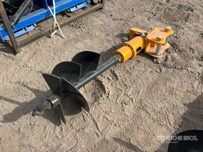 2026 GIYI 16 in Tarière pour pelleteuse - Fits Cat 303 (Unused)