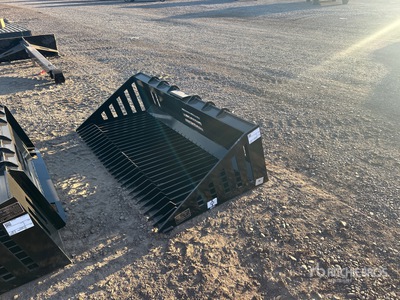 2026 GIYI GY-RB66N Skeleton Skid Steer Bucket (Unused)