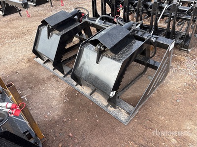 2026 GIYI GY-HWG72 72 in Hollow Wood Grappler Skid Steer Grapple Bucket (Unused)