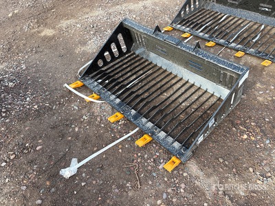 2026 GIYI GY-RB44 44 in Skeleton Mini Godet pour Skid Steer (Unused)