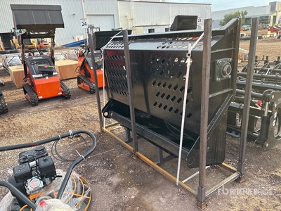 2026 GIYI GY-RR78 78 in Rock Rake スキッドステア付属部品 (Unused)