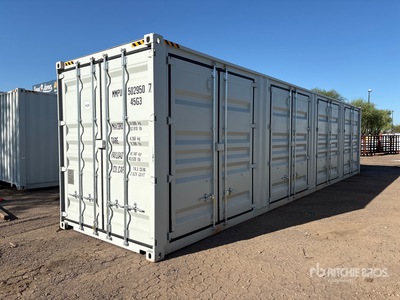 2026 40 ft High Cube Multi-Door Storage Container