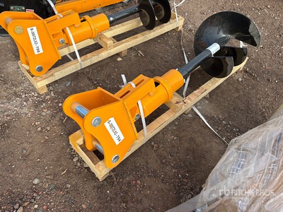 2026 GIYI 33 in Trivella per escavatore - Fits Cat 305 (Unused)