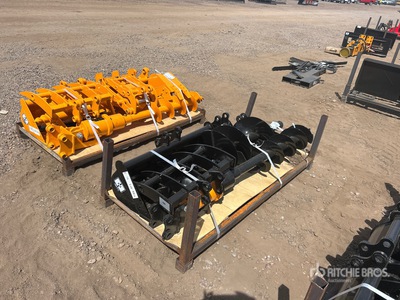 Quantity of (8) 2026 VICSEC VCA-8 Mini Excavator Attachments (Unused)