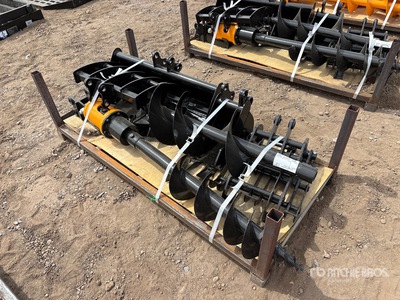 Quantity of (8) 2026 VICSEC VCA-8 Mini Excavator Attachments (Unused)