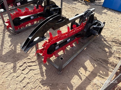 2026 GIYI GY-X39 39 in Mini Skid Steer Trencher (Unused)