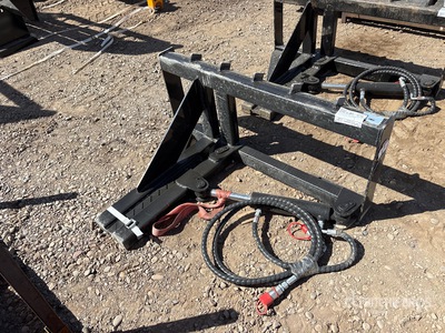 2026 GIYI GY-TP25 25 in Skid Steer Post Puller (Unused)