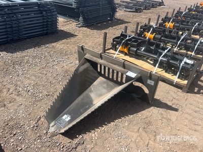 2026 GIYI GY-SBW58 Skid Steer Stump Bucket (Unused)