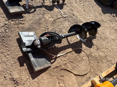 2026 GIYI 12 in Mini Skid Steer Auger (Unused)