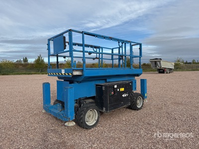 2016 Genie GS2669RT 4x4 Diesel Nacelle Ciseau Scissor Lift