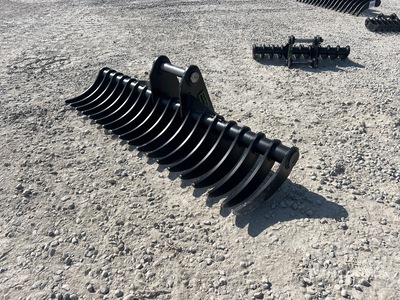 2026 Haener HBR1400-P45A Lifting Baggerrechen (Unused)