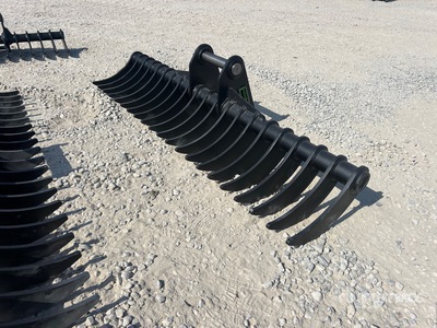 2026 Haener HBR1600-P45A Lifting Baggerrechen (Unused)