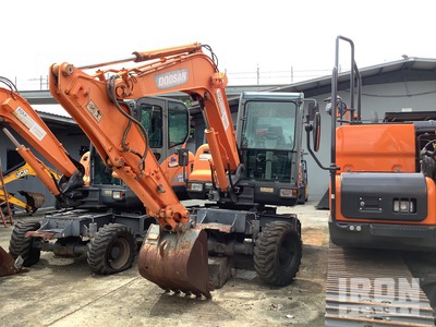 2015 Doosan DX55W Wheel Excavator (Inoperable)