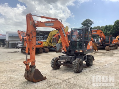 2015 Doosan DX55W Wheel Excavator
