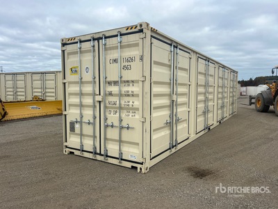 2026 40 ft High Cube Multi-Door Storage Container