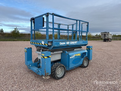2008 Genie GS3268RT 4x4 Diesel Nacelle Ciseau Scissor Lift
