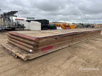 Quantity of (5) 8 ft x 40 ft Rig Esteras