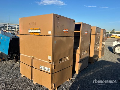 Quantity of (4) Knaack Field Office bouwplaats opbergcontainer
