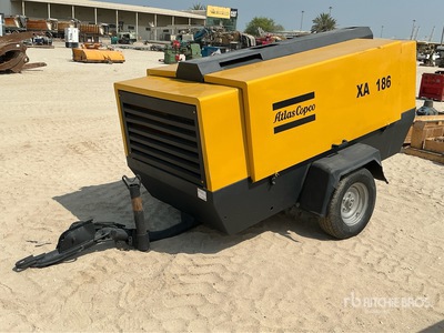2005 Atlas Copco XA186DD Mobile Air Compressor
