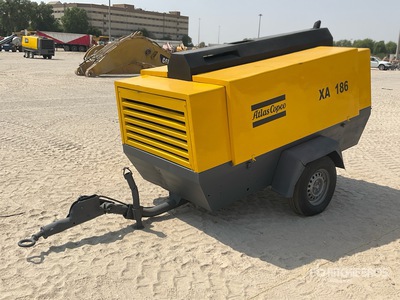 2006 Atlas Copco XA186DD Mobile Air Compressor